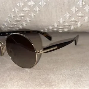Prada SPR-58V Brown Havana Lettering Logo Sunglasses Prada | Accessories | Prada Spr58v Brown Havana Lettering  main image 2